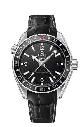 Omega Seamaster Planet Ocean 600M Co-Axial 43.5 GMT Platinum / Diamond / Qatar
